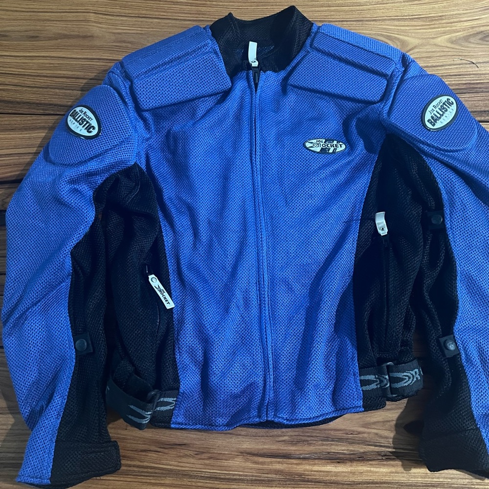 Joe Rocket Dynamic Blue and Black Jacket